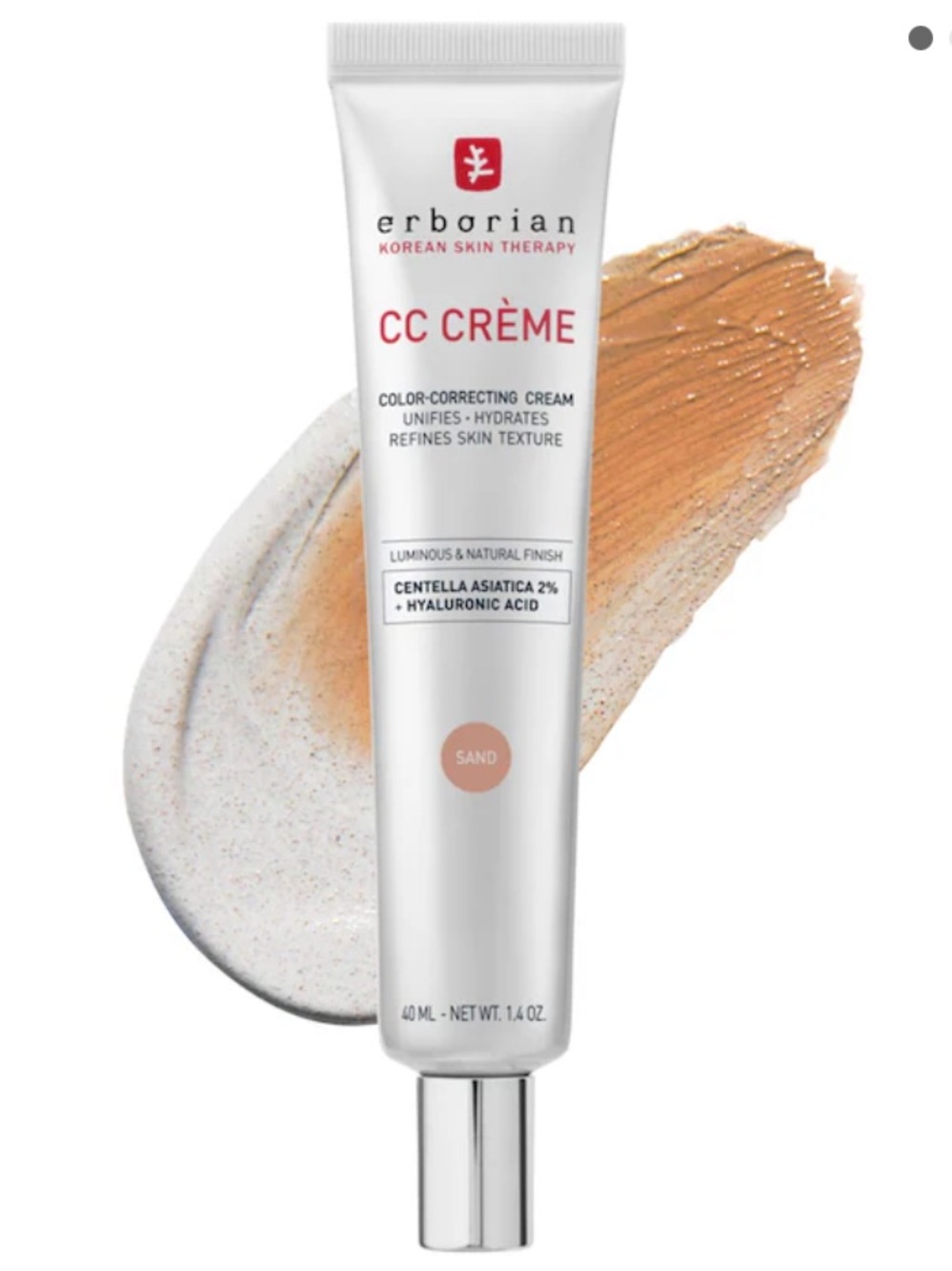 Erborian CC Cream Color-Corrector for Natural Luminous Finish